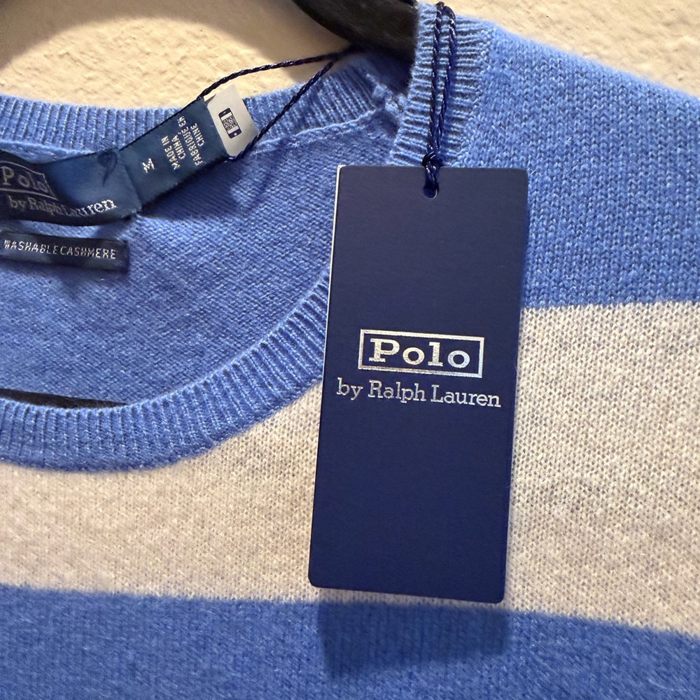 NWT Polo Ralph Lauren Cashmere Sweater - Picture 3 of 3
